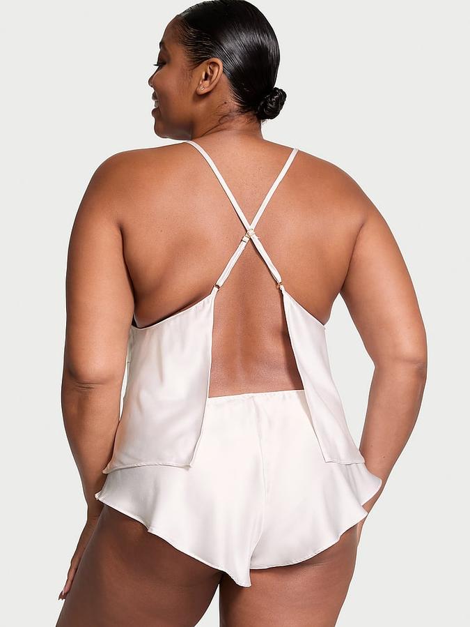 Silky Satin Cami & Shorts Set